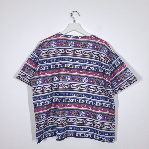 90s Ribbed Patterned Tee - Picture 5 of 7